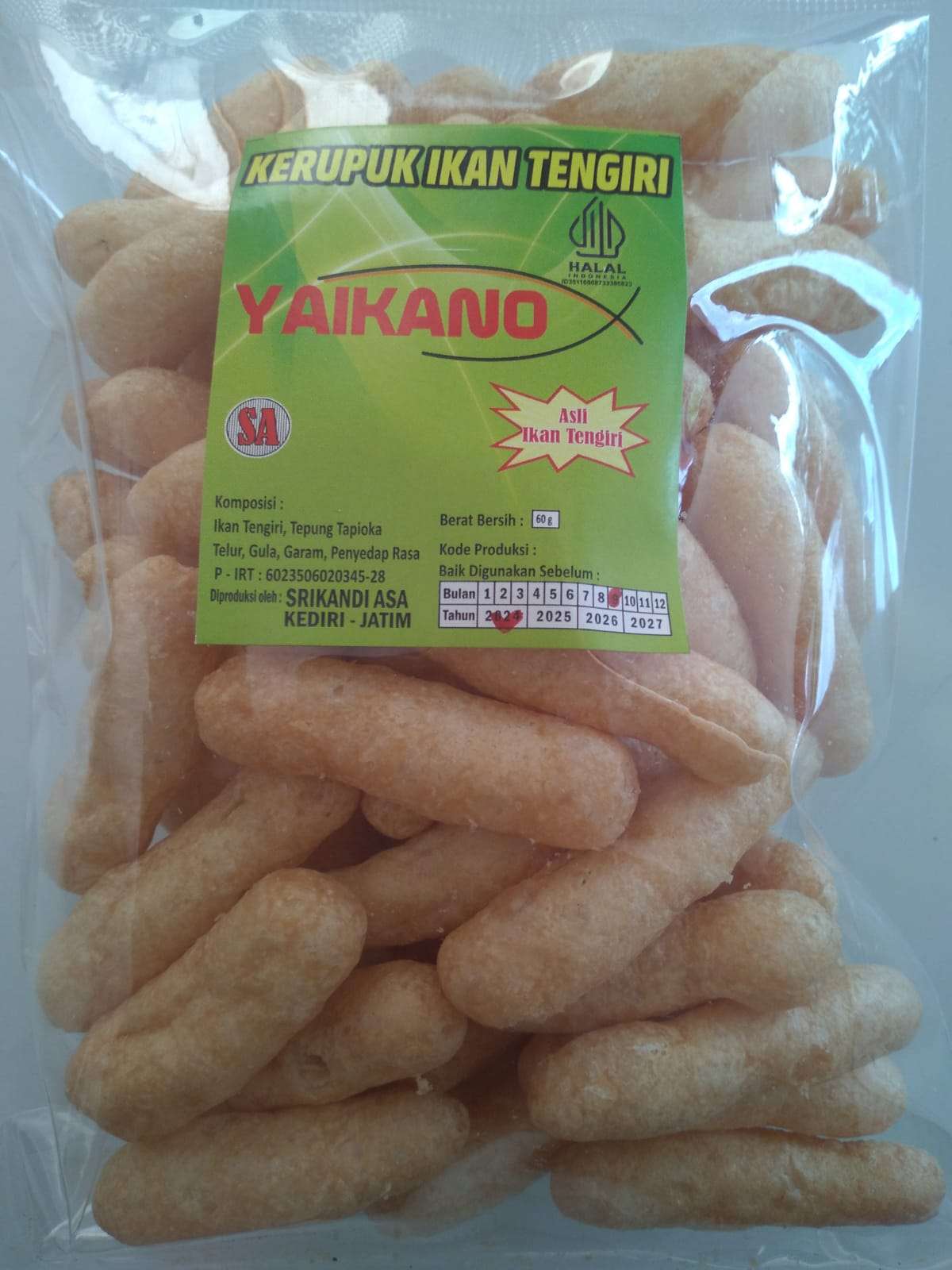 Kerupuk Tengiri